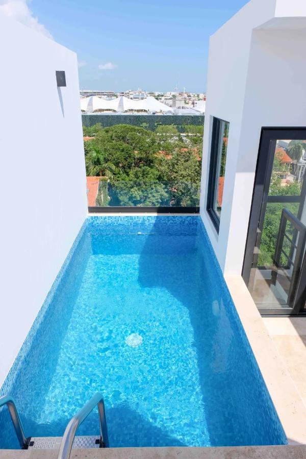 Stayon5A.Av.Penthouse With Privatepool Freeparking Playa del Carmen Bagian luar foto